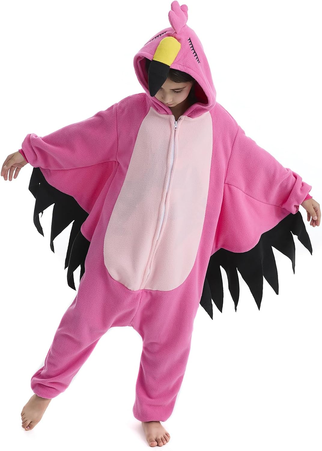 The Ogu'deal Pink Flamingo Costume Kids — WeirdThingsToBuy weird find