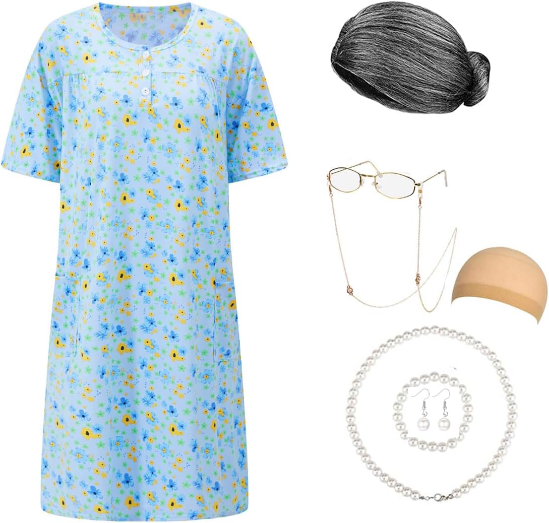 The Old Lady Costume Women Granny — WeirdThingsToBuy weird find