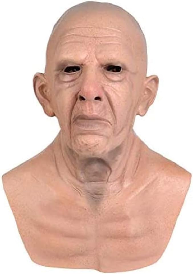 The Old Man Mask Bald Man — WeirdThingsToBuy weird find