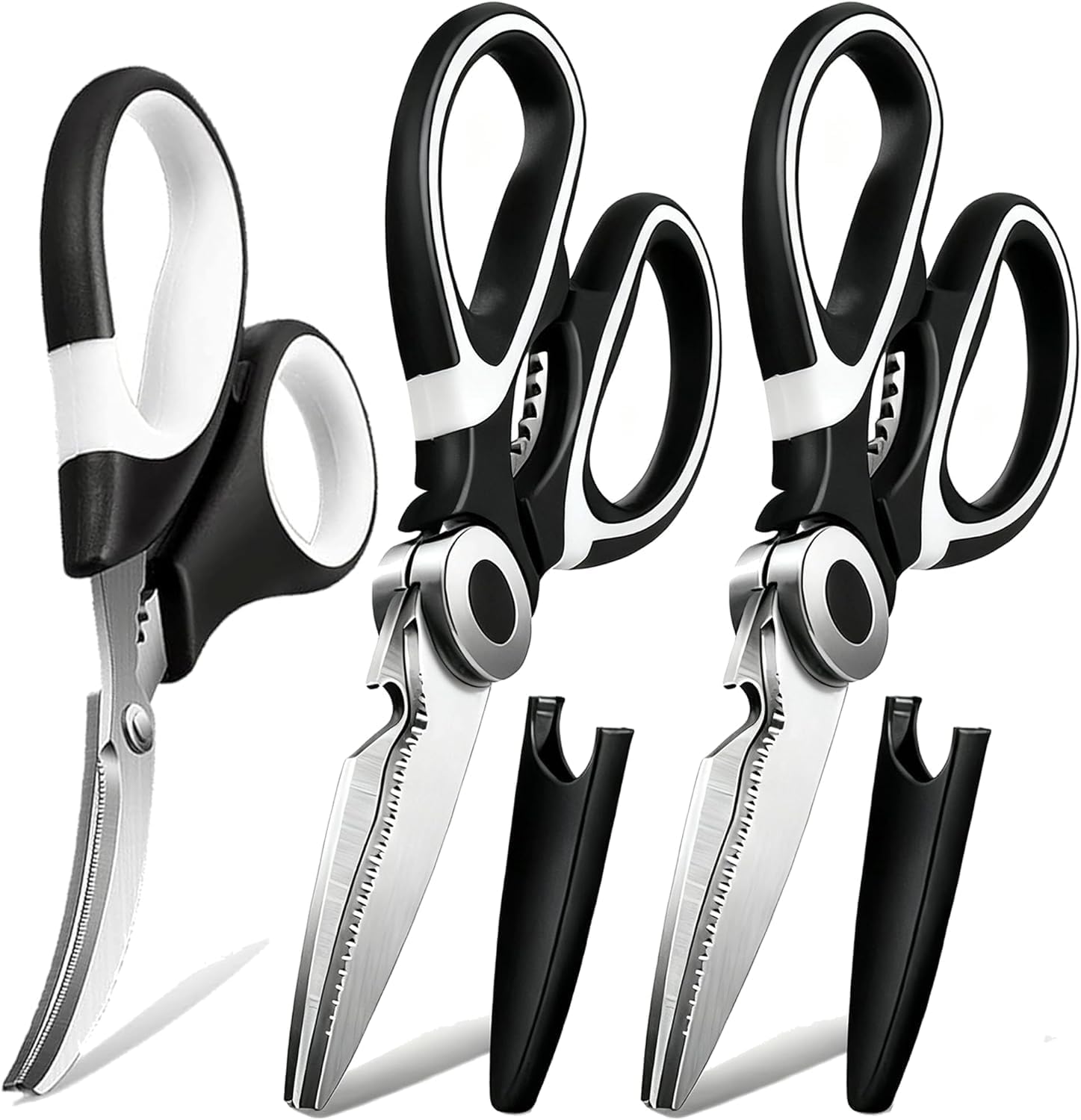 The Omdar 3 Pack Kitchen Scissors — WeirdThingsToBuy weird find