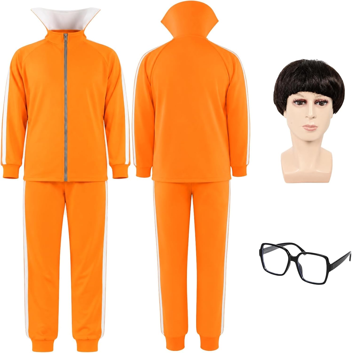 The Orange Tracksuit Men 4pcs Halloween — WeirdThingsToBuy weird find