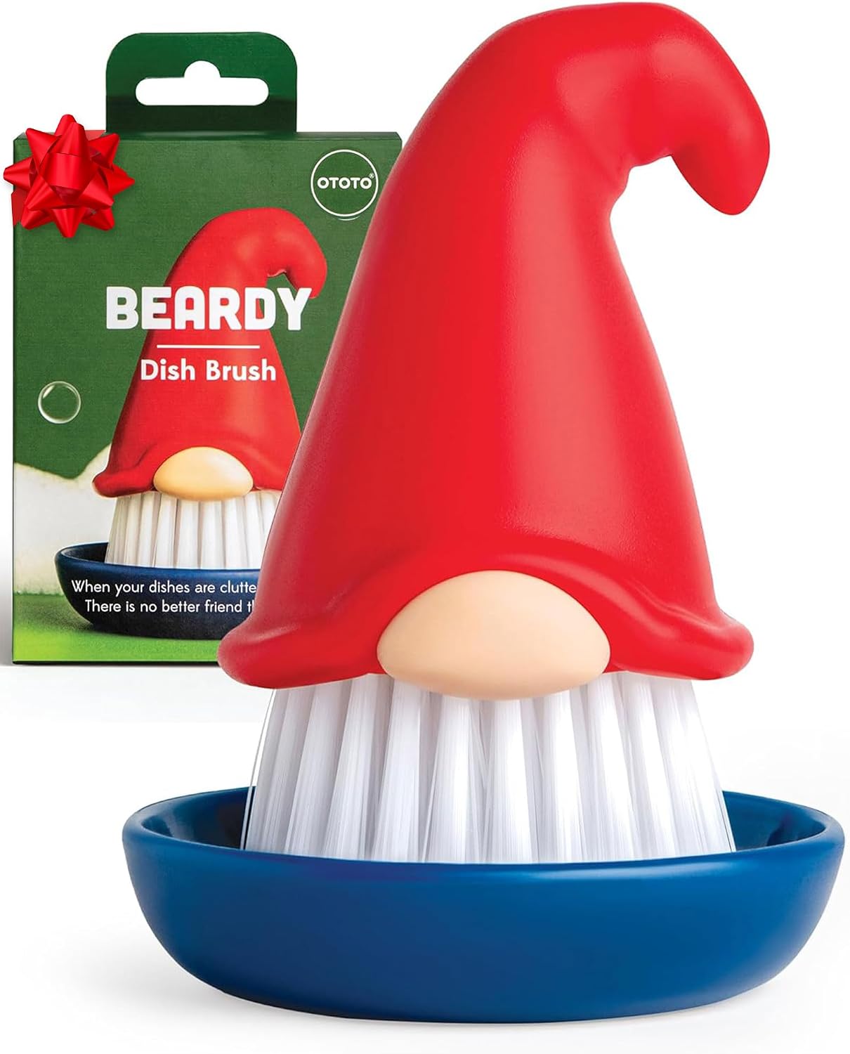 The Ototo Gnome Dish Brush Handle — WeirdThingsToBuy weird find
