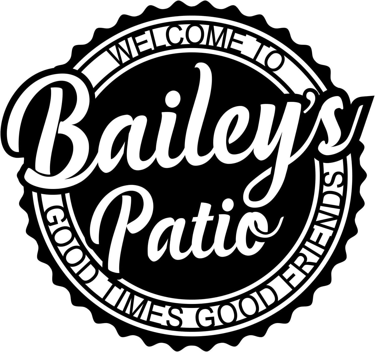 The Patio Signs Personalized Family Name — WeirdThingsToBuy weird find