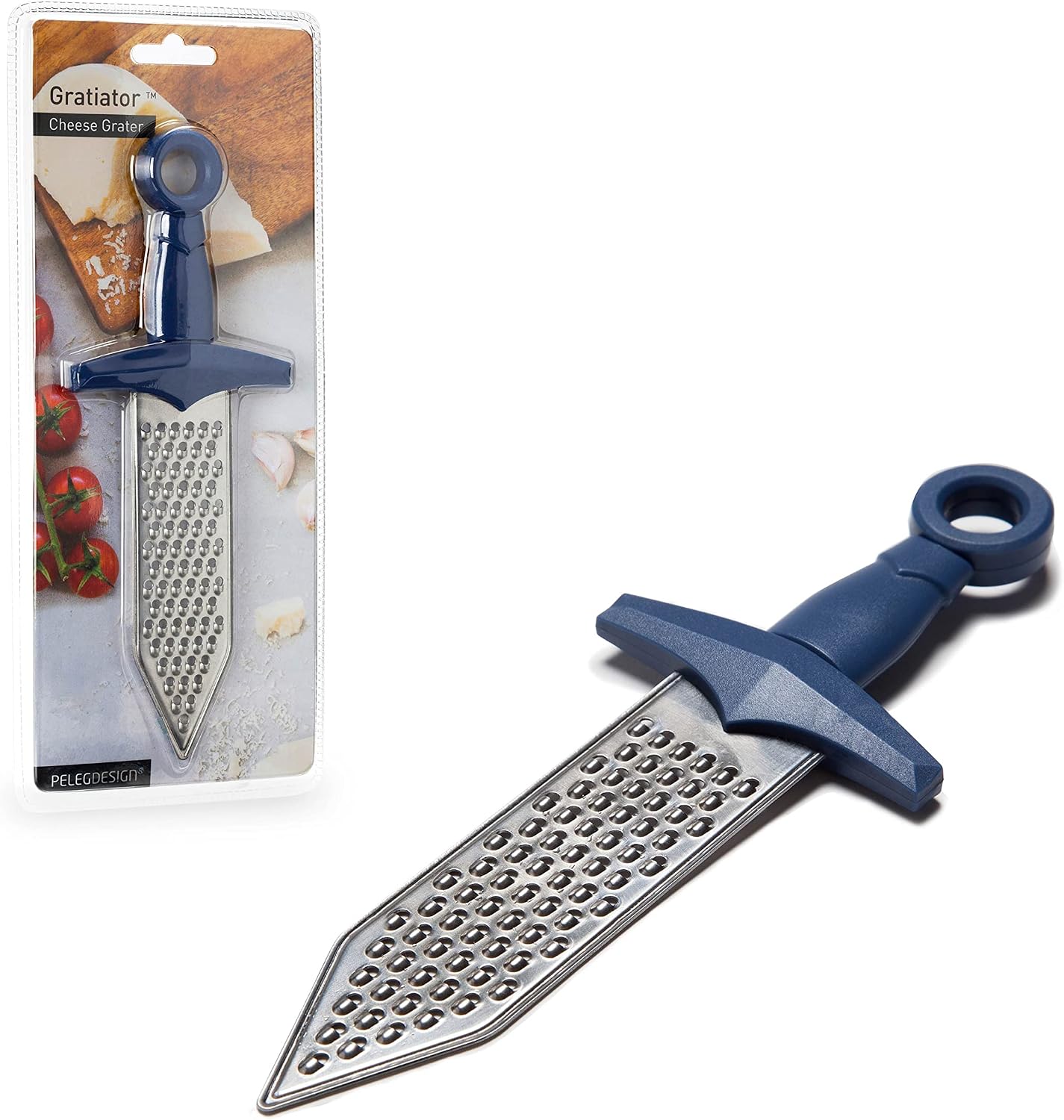 The Peleg Design Handheld Cheese Grater — WeirdThingsToBuy weird find