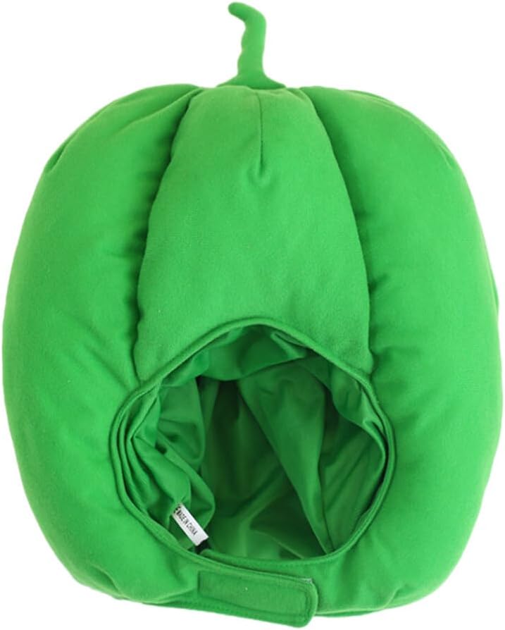 The Pepper Headgear Funny Plush Hat — WeirdThingsToBuy weird find