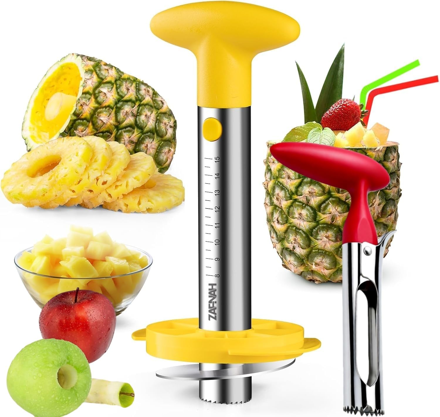 The Pineapple Corer Slicer Tool — WeirdThingsToBuy weird find