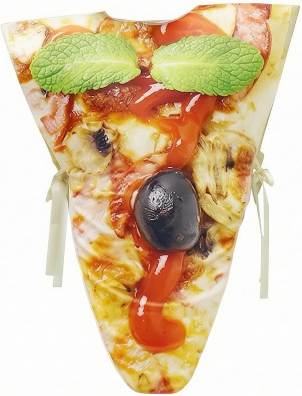 The Pizza Slice Costume Printed Pizza — WeirdThingsToBuy weird find