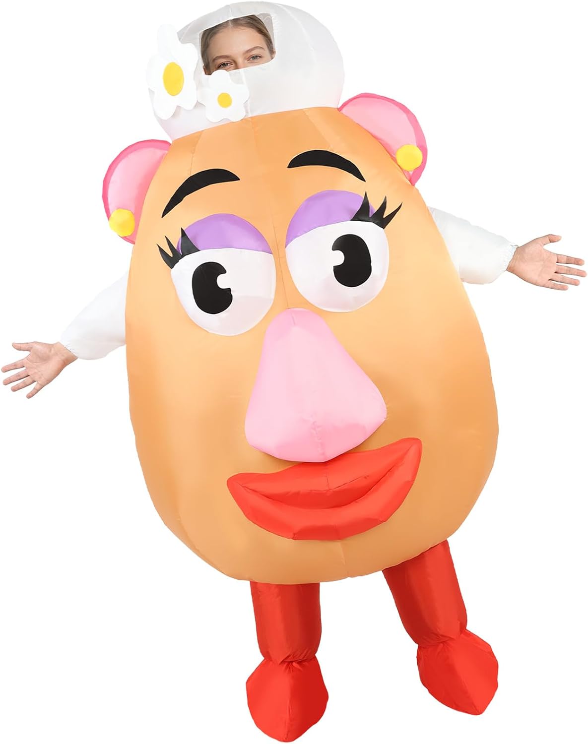 The Potato Inflatable Costume Adults Women — WeirdThingsToBuy weird find