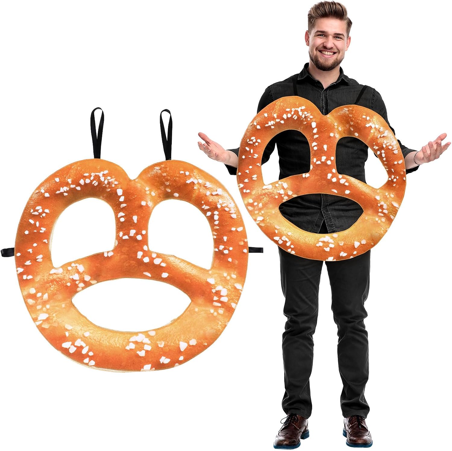 The Pretzel Costume Adults Oktoberfest Food — WeirdThingsToBuy weird find