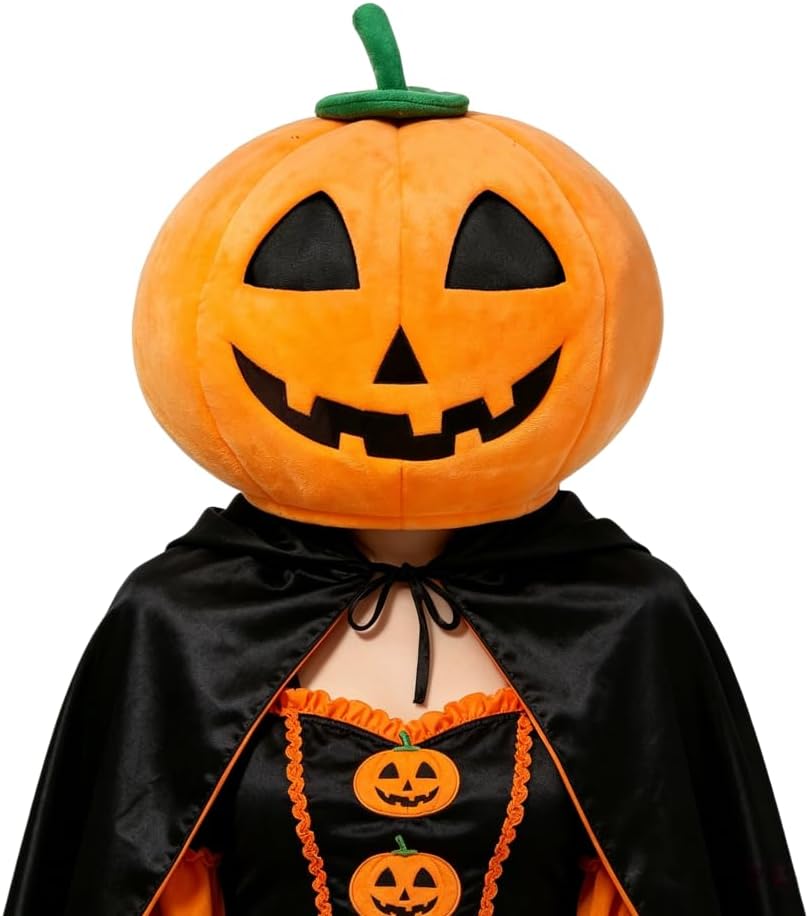 The Pumpkin Mask Halloween Mascot Costume — WeirdThingsToBuy weird find