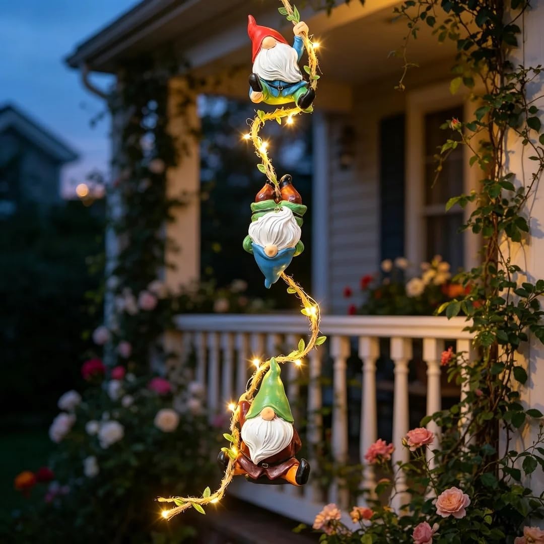 The Qcf Garden Gnome Hanging Decor — WeirdThingsToBuy weird find