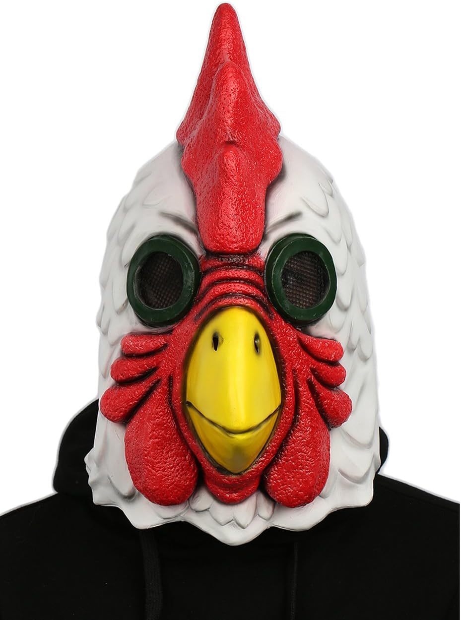 The Rooster Cock Mask Full Head — WeirdThingsToBuy weird find