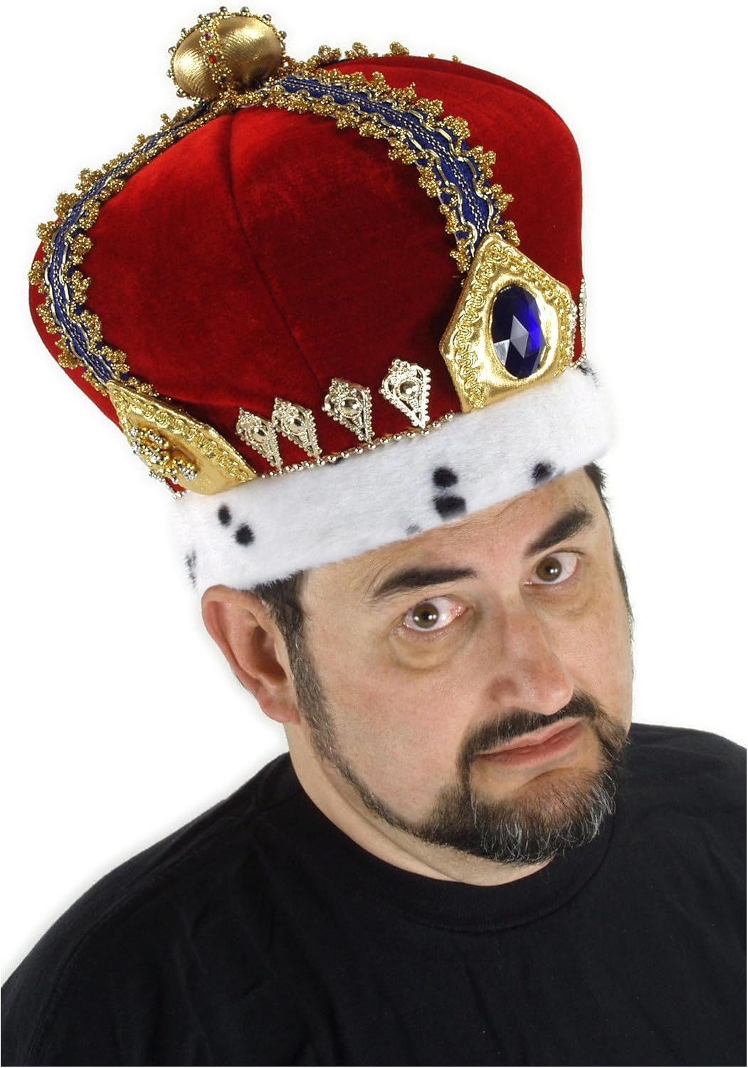 The Royal King Crown Costume Hat — WeirdThingsToBuy weird find