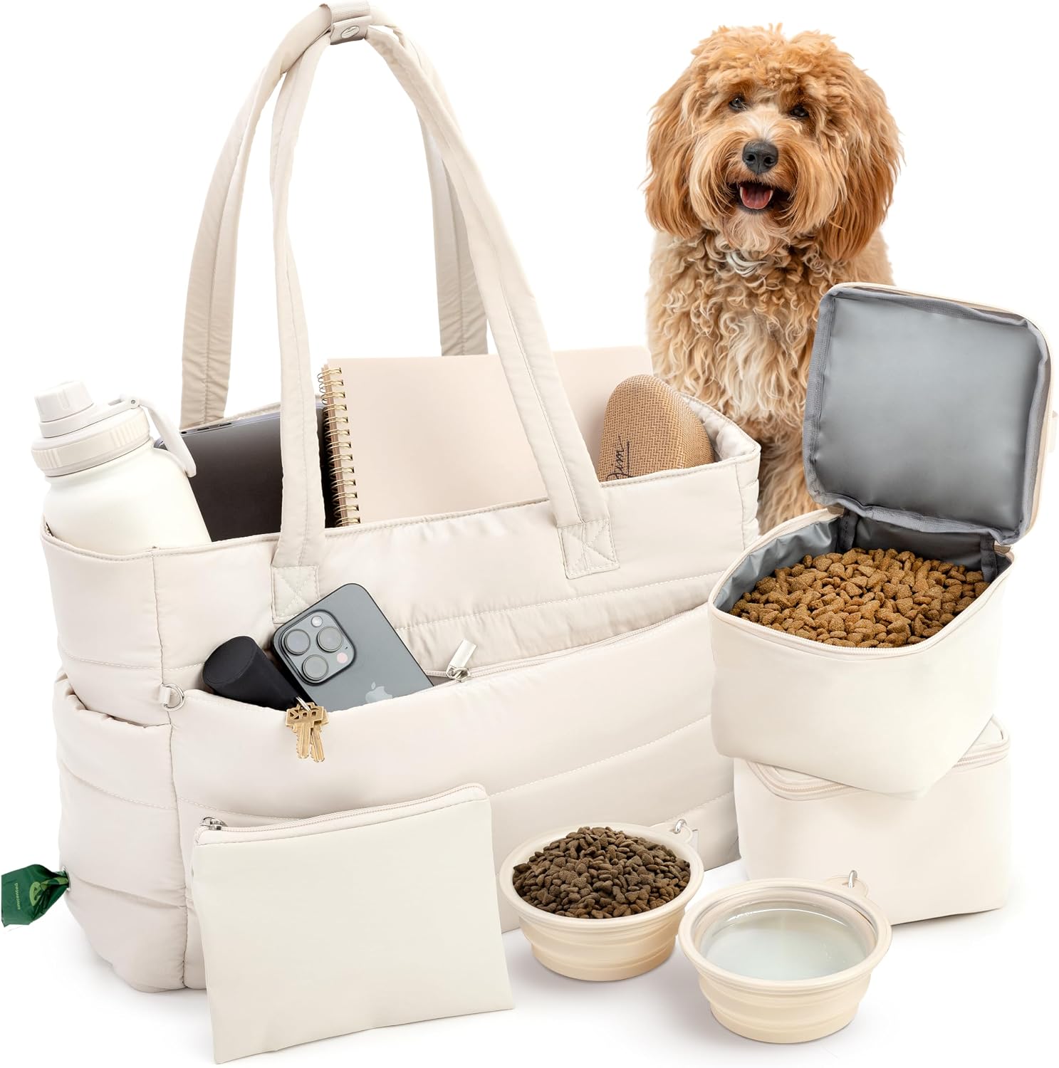 The Rubyloo Puffer Dog Travel Bag — WeirdThingsToBuy weird find