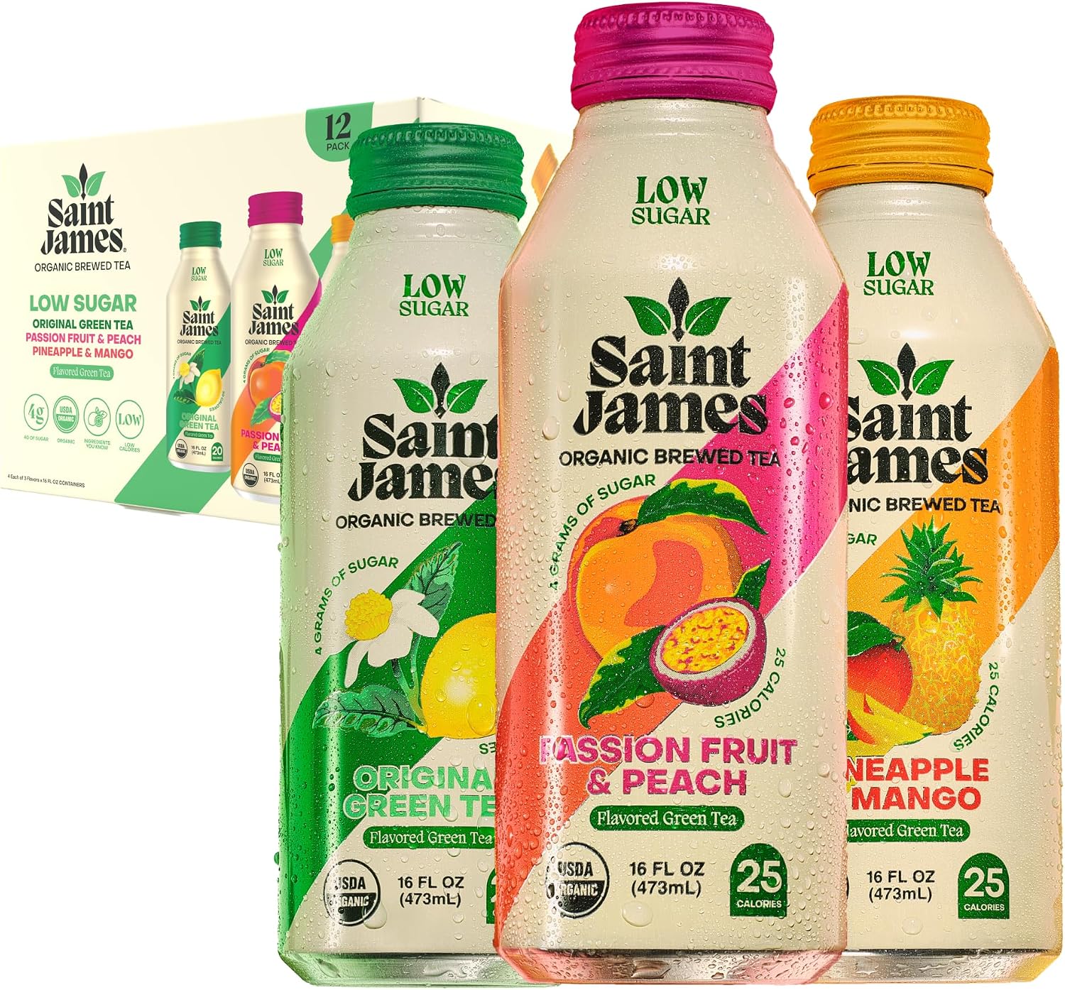 The Saint James Organic Green Tea — WeirdThingsToBuy weird find