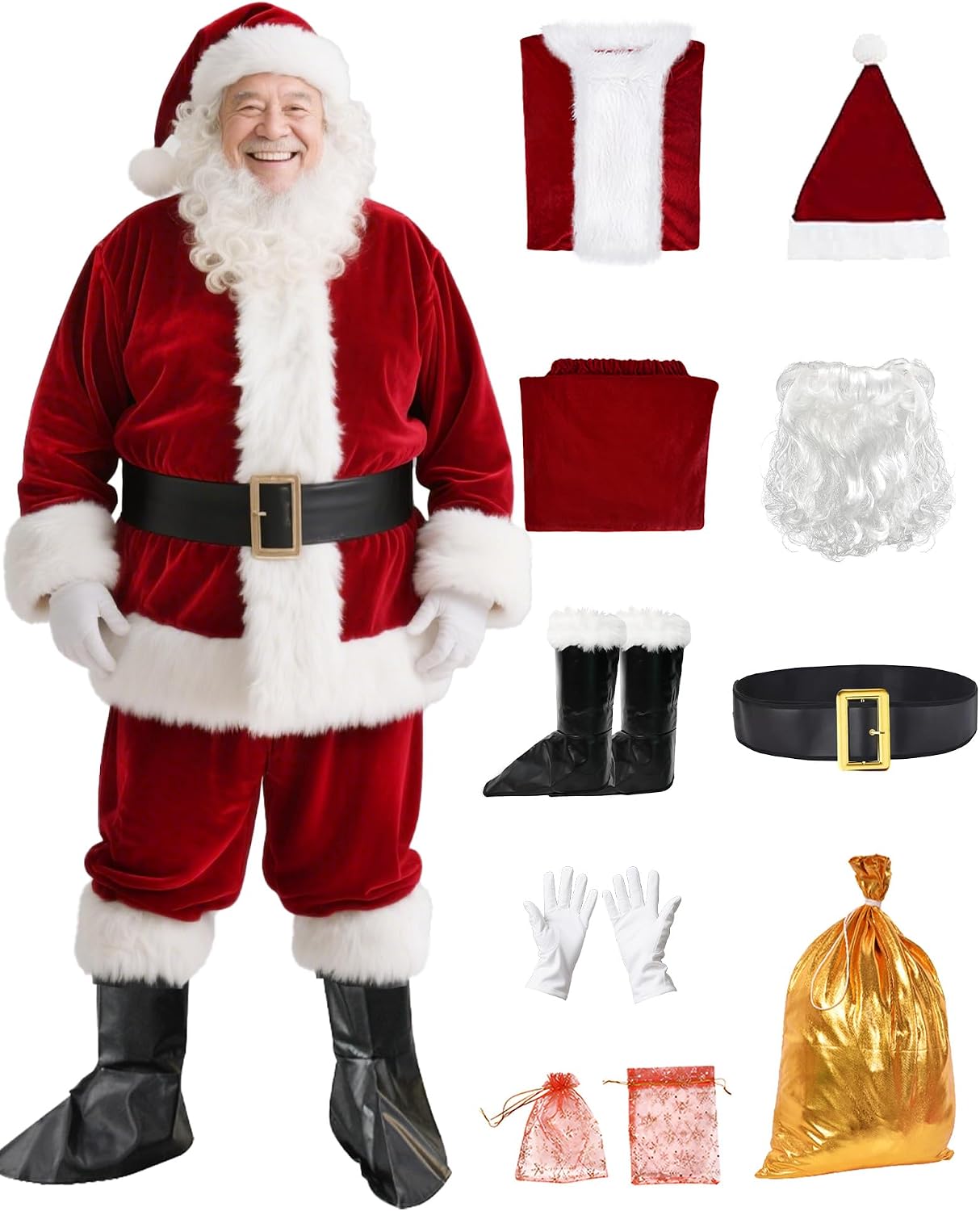 The Santa Claus Costume Men — WeirdThingsToBuy weird find