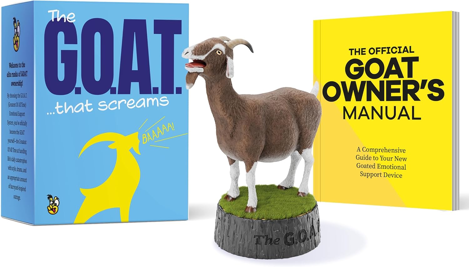 The Screaming Goat Desk Toy Energy — WeirdThingsToBuy weird find