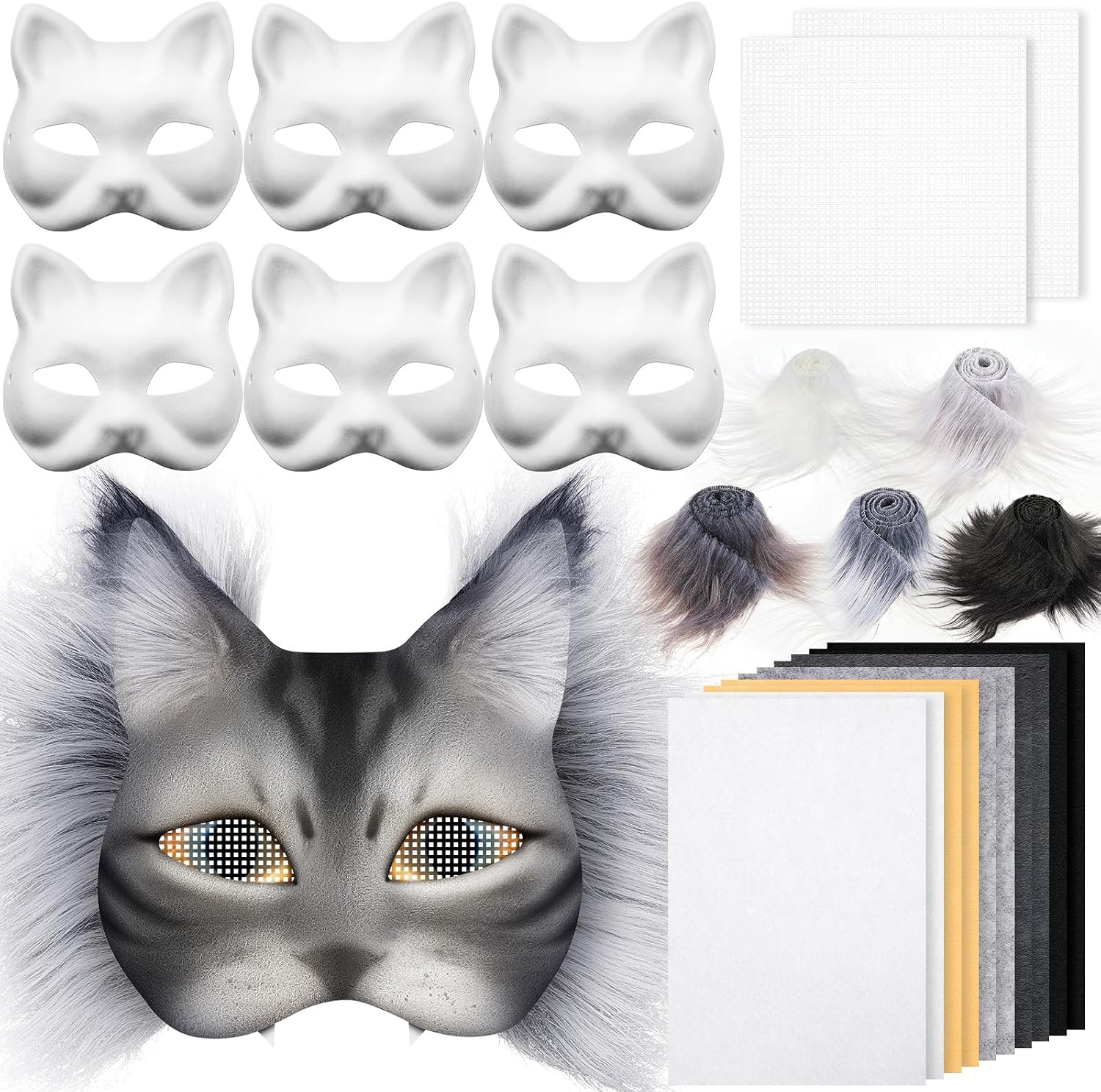 The Seenelling Therian Cat Mask Kit — WeirdThingsToBuy weird find