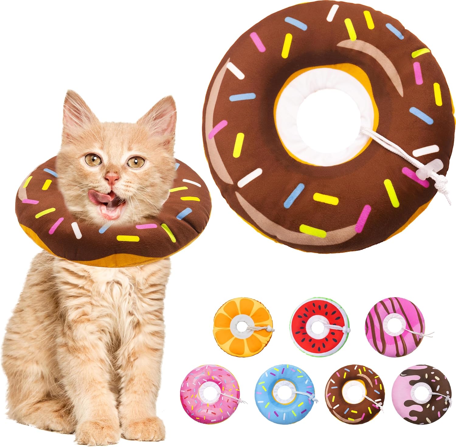 The Seyezo Cat Cone Collar Soft — WeirdThingsToBuy weird find