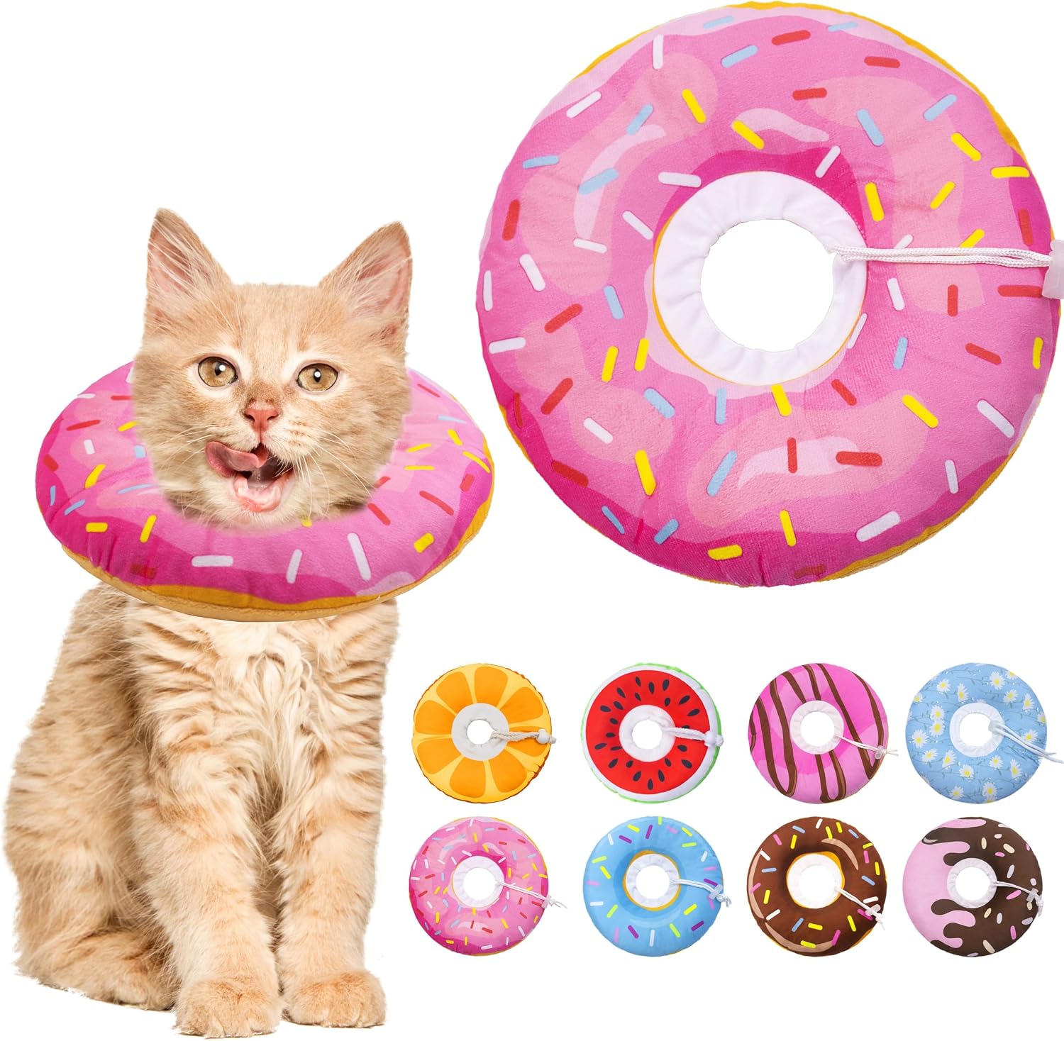 The Seyezo Cat Cone Collar Soft — WeirdThingsToBuy weird find