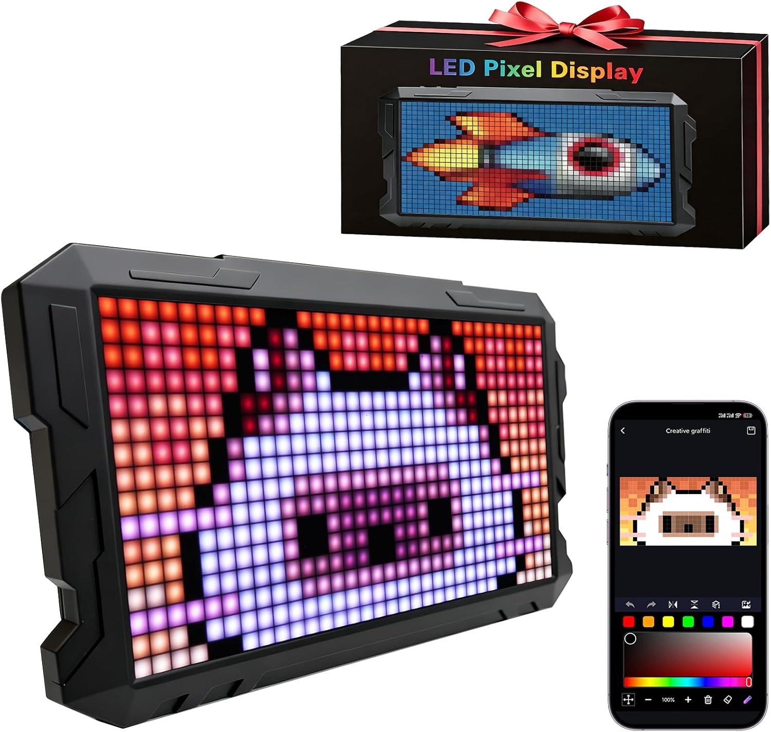 The Seyxicnor Led Pixel Art Display — WeirdThingsToBuy weird find