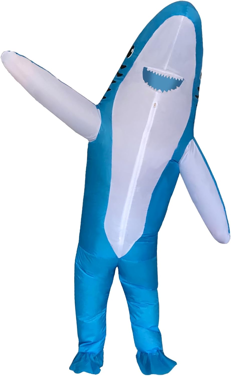 The Shark Inflatable Costume Inflatable Shark — WeirdThingsToBuy weird find
