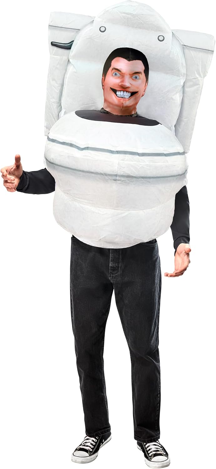 The Skibidi Toilet Skibidi Toilet Inflatable — WeirdThingsToBuy weird find