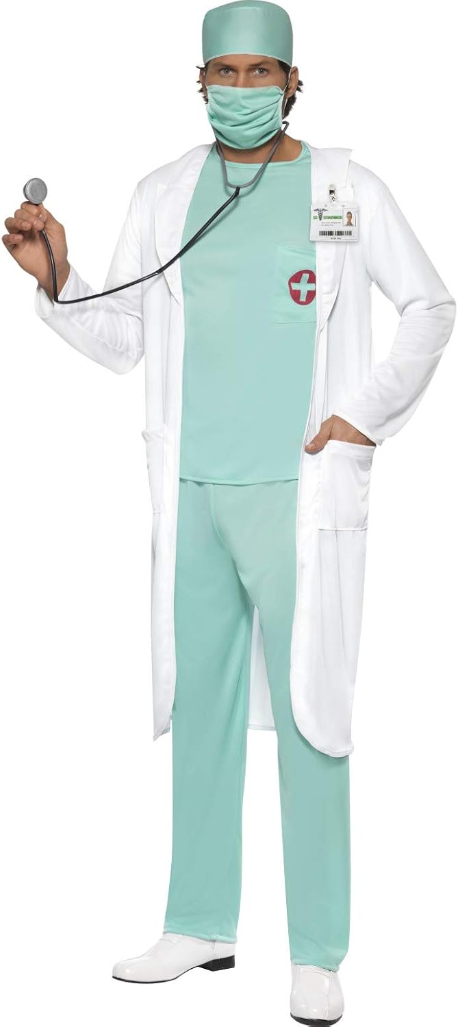 The Smiffy's Men's Doctor Costume Top — WeirdThingsToBuy weird find