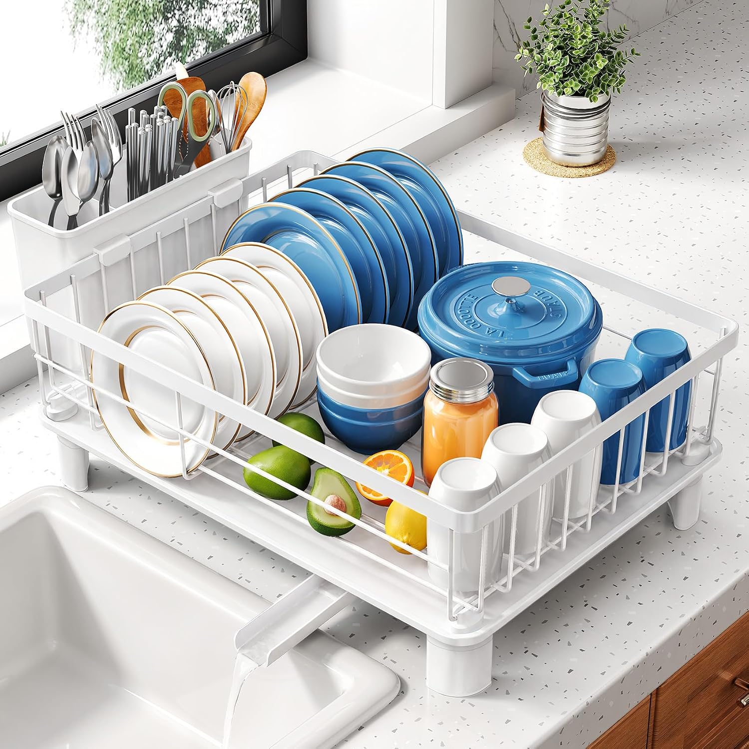 The Sntd Dish Drying Rack Small — WeirdThingsToBuy weird find