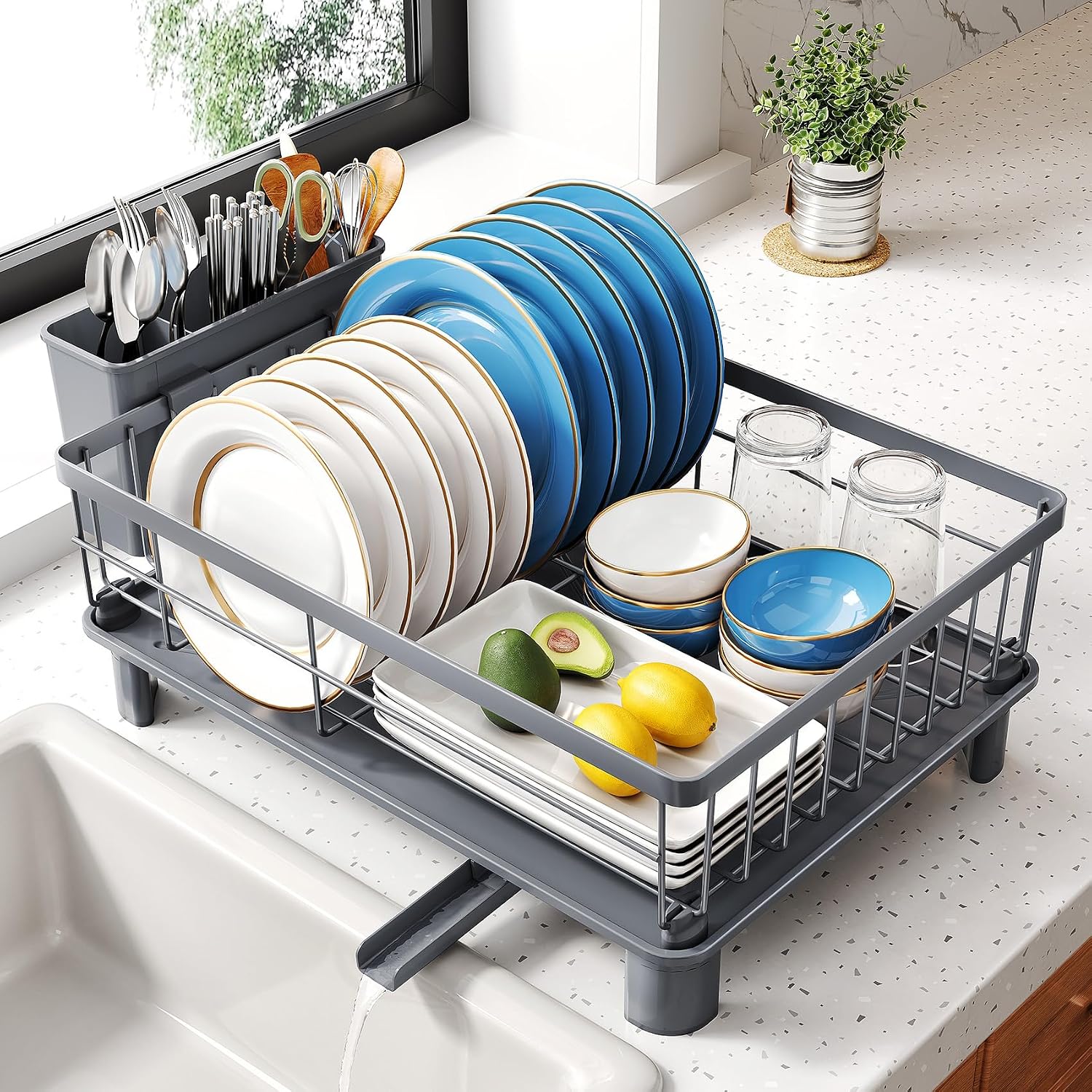 The Sntd Dish Drying Rack Small — WeirdThingsToBuy weird find