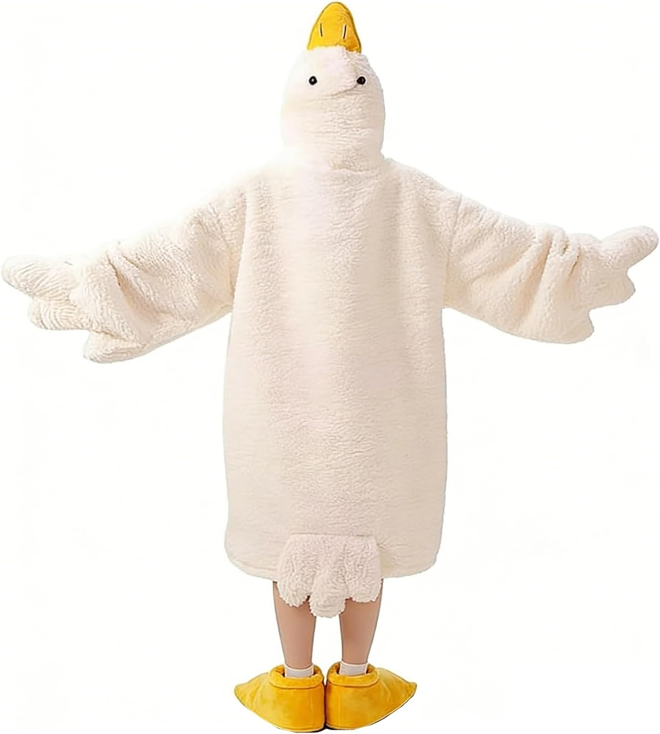 The Snuggy Ducks Goose Blanket Hoodie — WeirdThingsToBuy weird find
