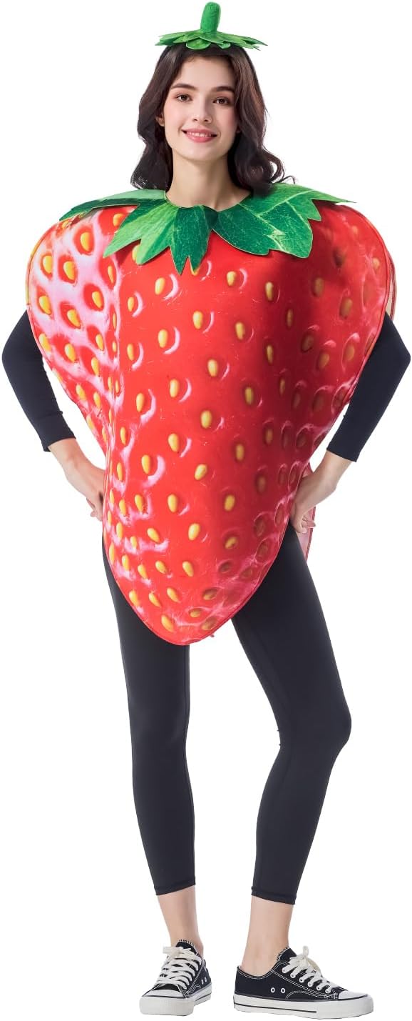 The Strawberry Fruit Costume Adult One — WeirdThingsToBuy weird find