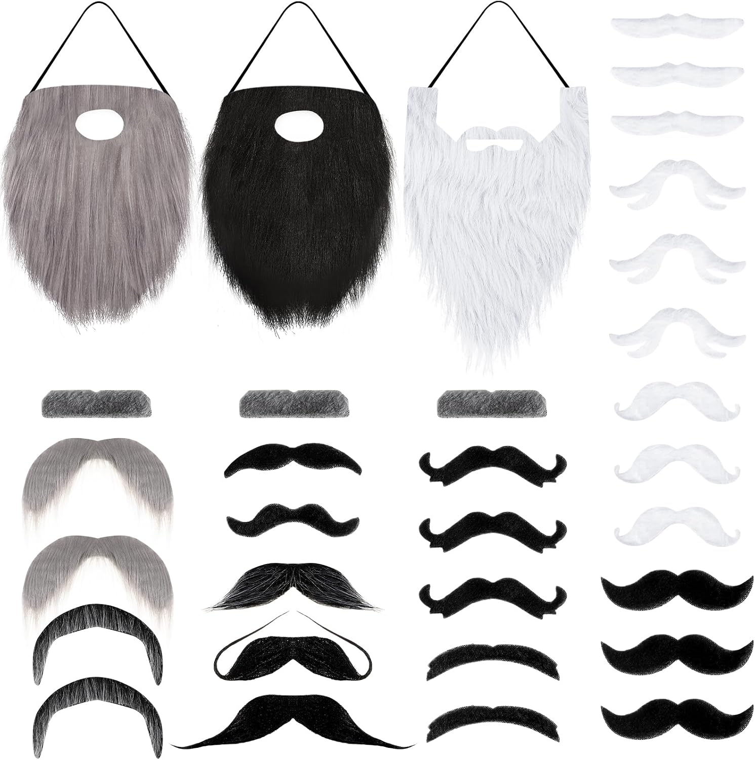 The Syhood 32 Fake Mustaches Self — WeirdThingsToBuy weird find
