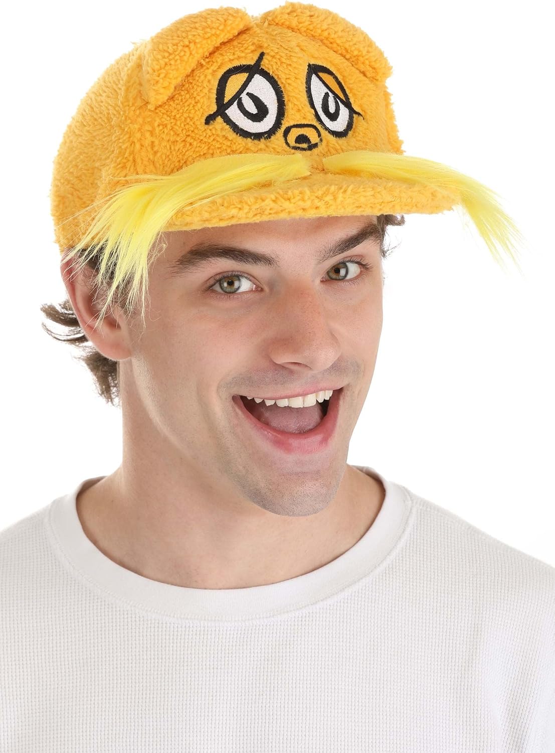 The The Lorax Fuzzy Costume Hat — WeirdThingsToBuy weird find