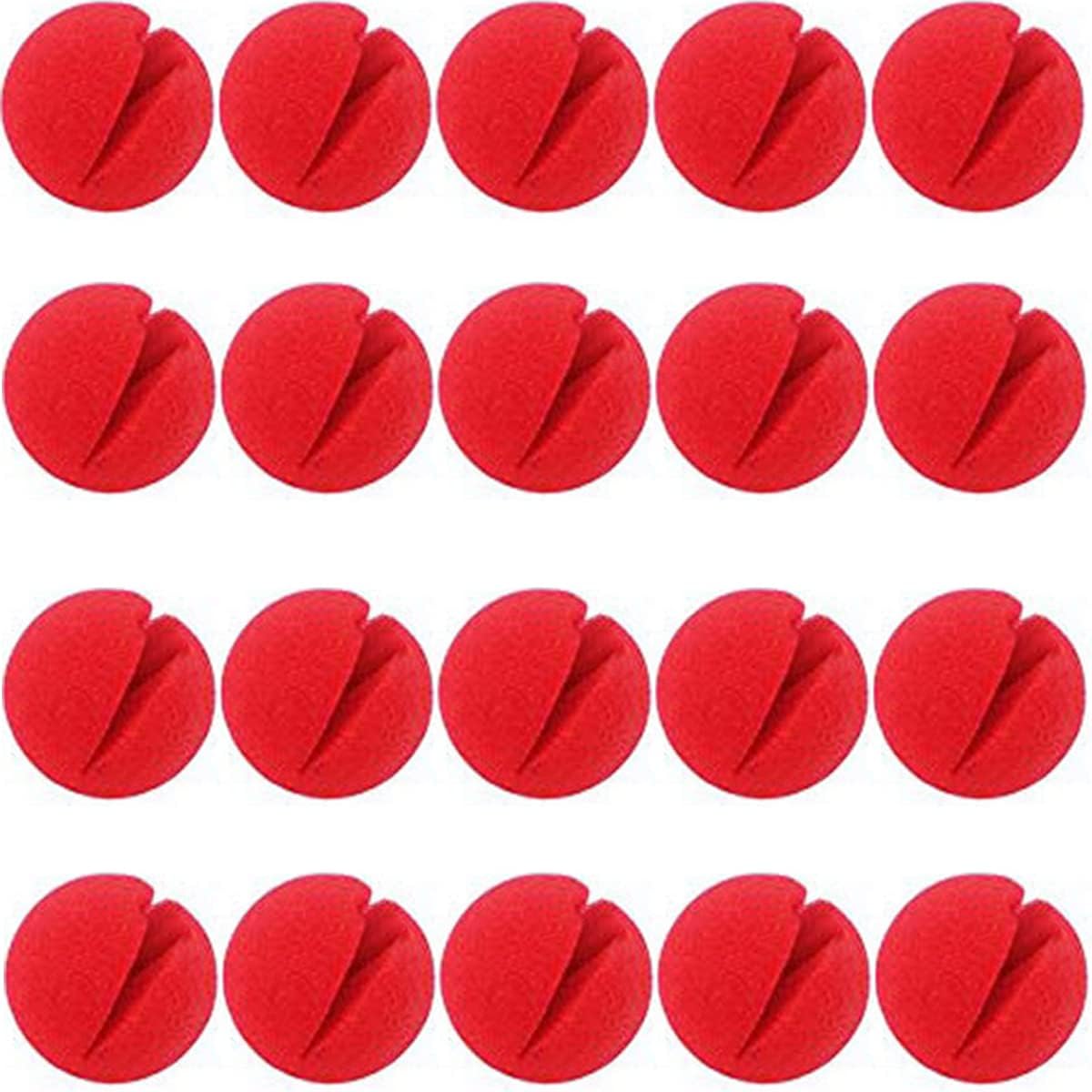 The Tihood 20pcs Red Sponge Noses — WeirdThingsToBuy weird find