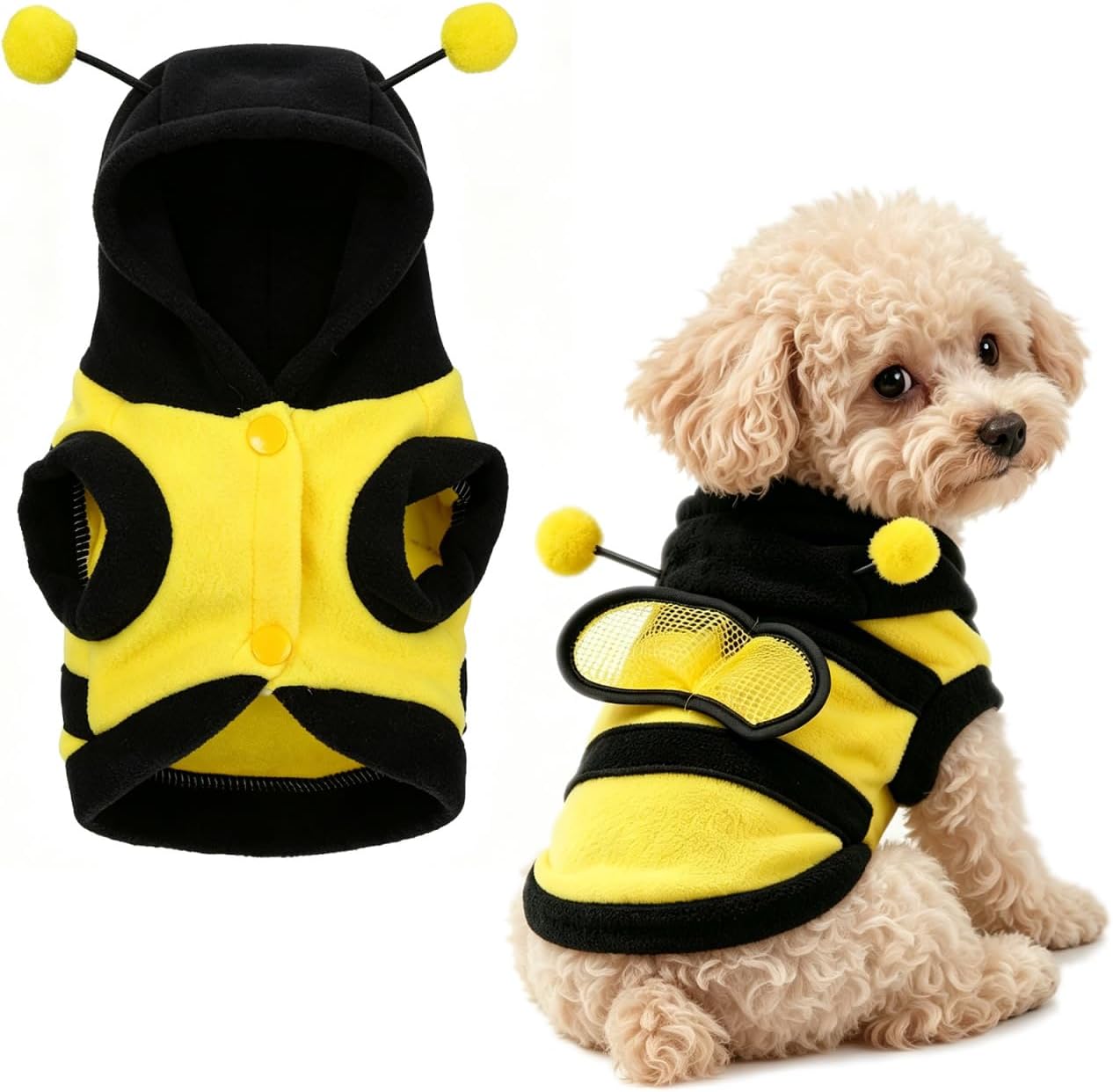 The Totority Cute Bee Pet Costume — WeirdThingsToBuy weird find