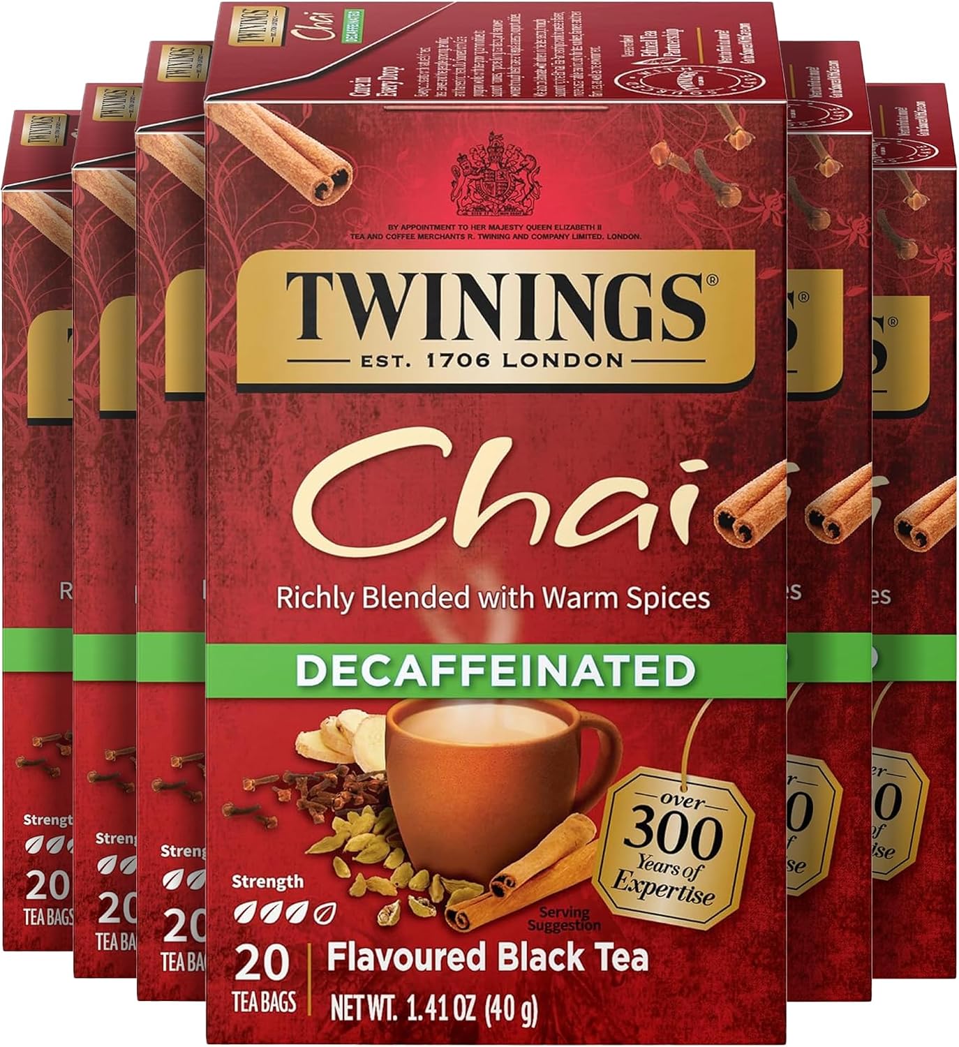 The Twinings Decaffeinated Chai Individually Wrapped — WeirdThingsToBuy weird find