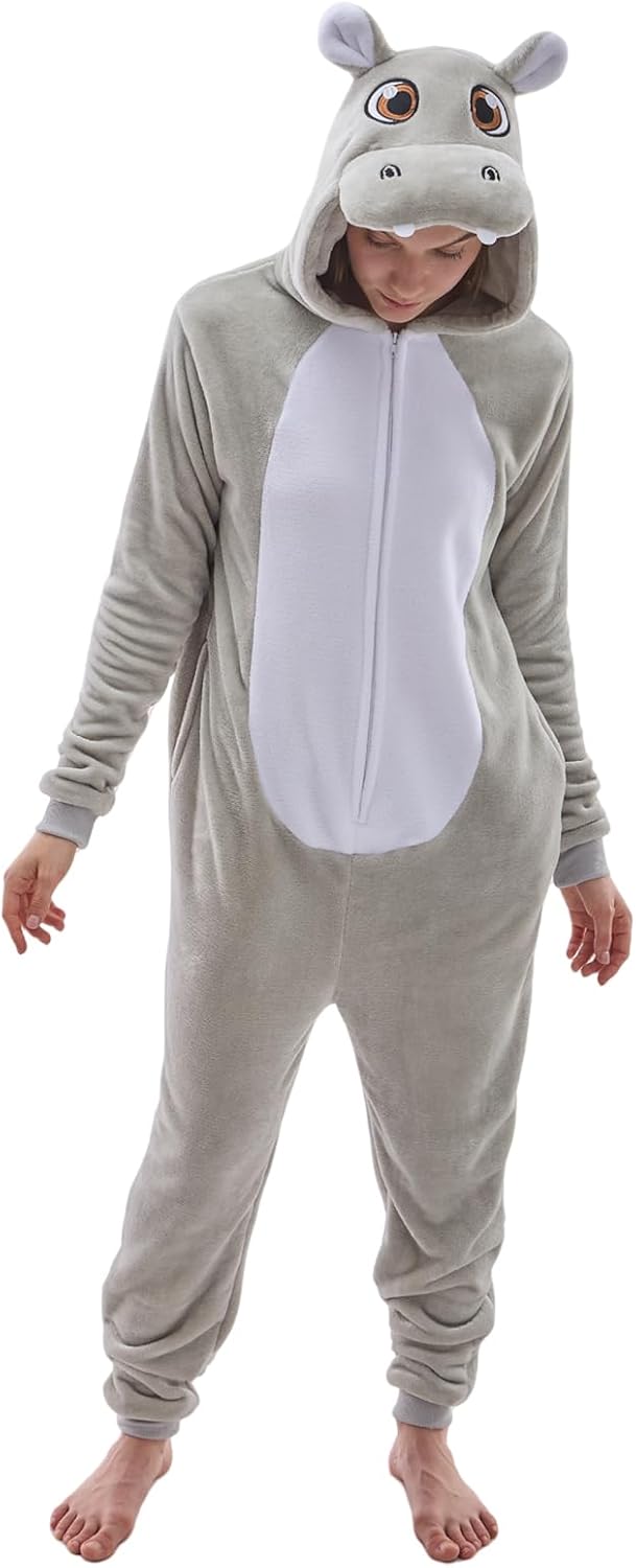 The Unisex Adult Animal Onesie Pajamas — WeirdThingsToBuy weird find
