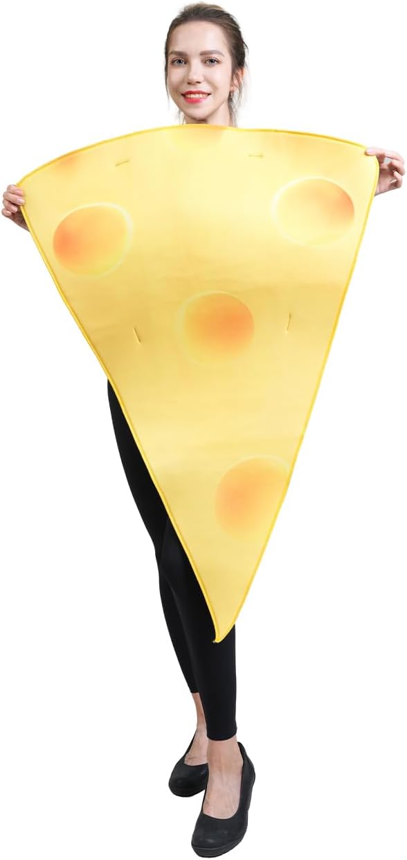 The Unisex Adult Cheese Costumes Cosplay — WeirdThingsToBuy weird find
