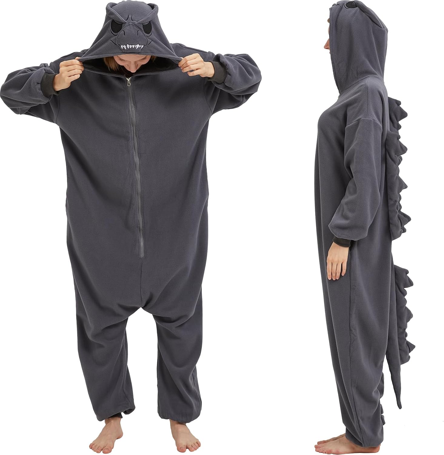 The Unisex Adult Dinosaur Onesie Movie — WeirdThingsToBuy weird find