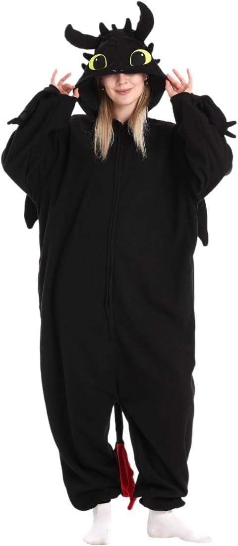 The Unisex Adult Onesie Dragon Animal — WeirdThingsToBuy weird find
