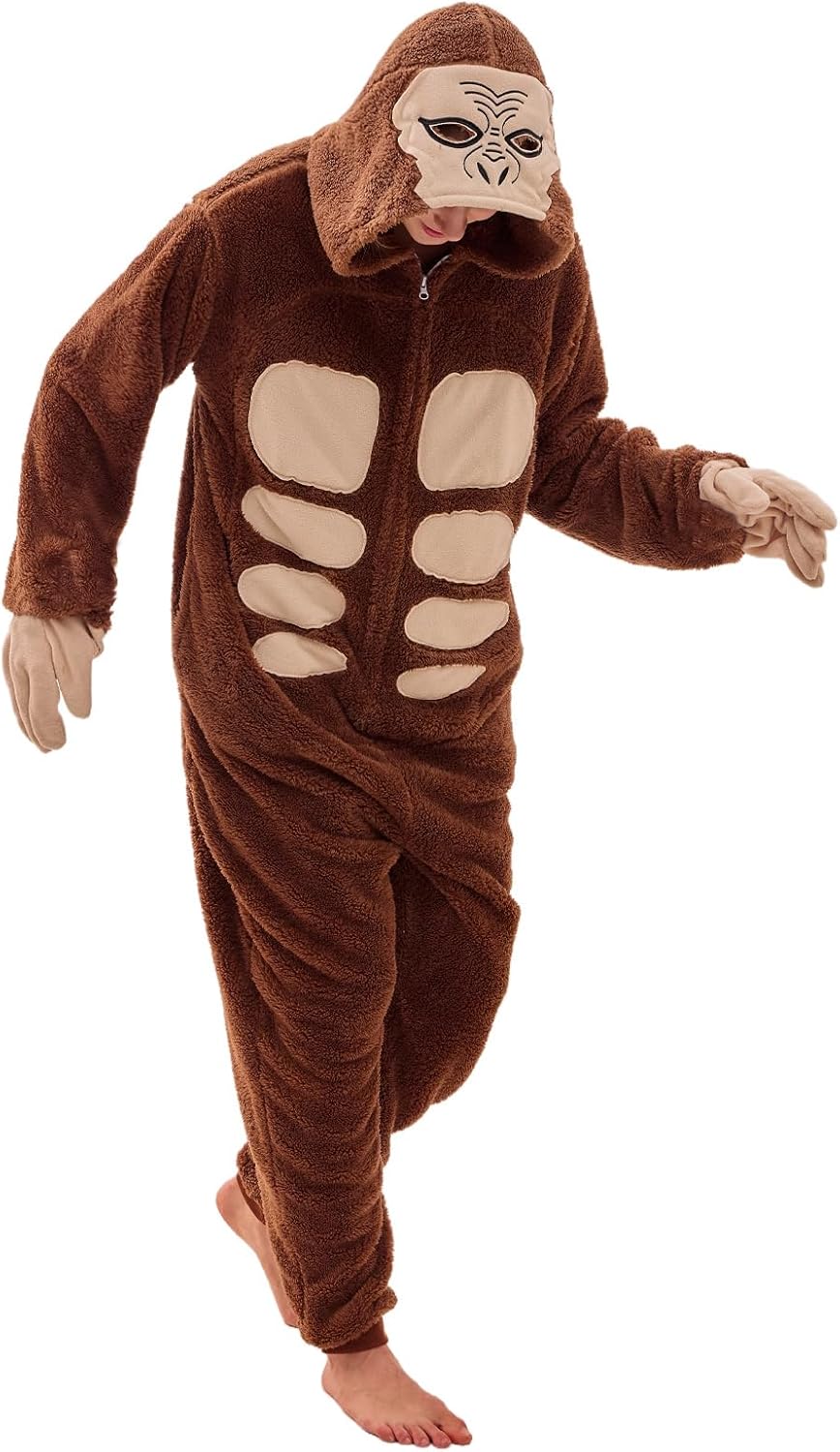 The Unisex Adult Onesie Pajamas Animal — WeirdThingsToBuy weird find
