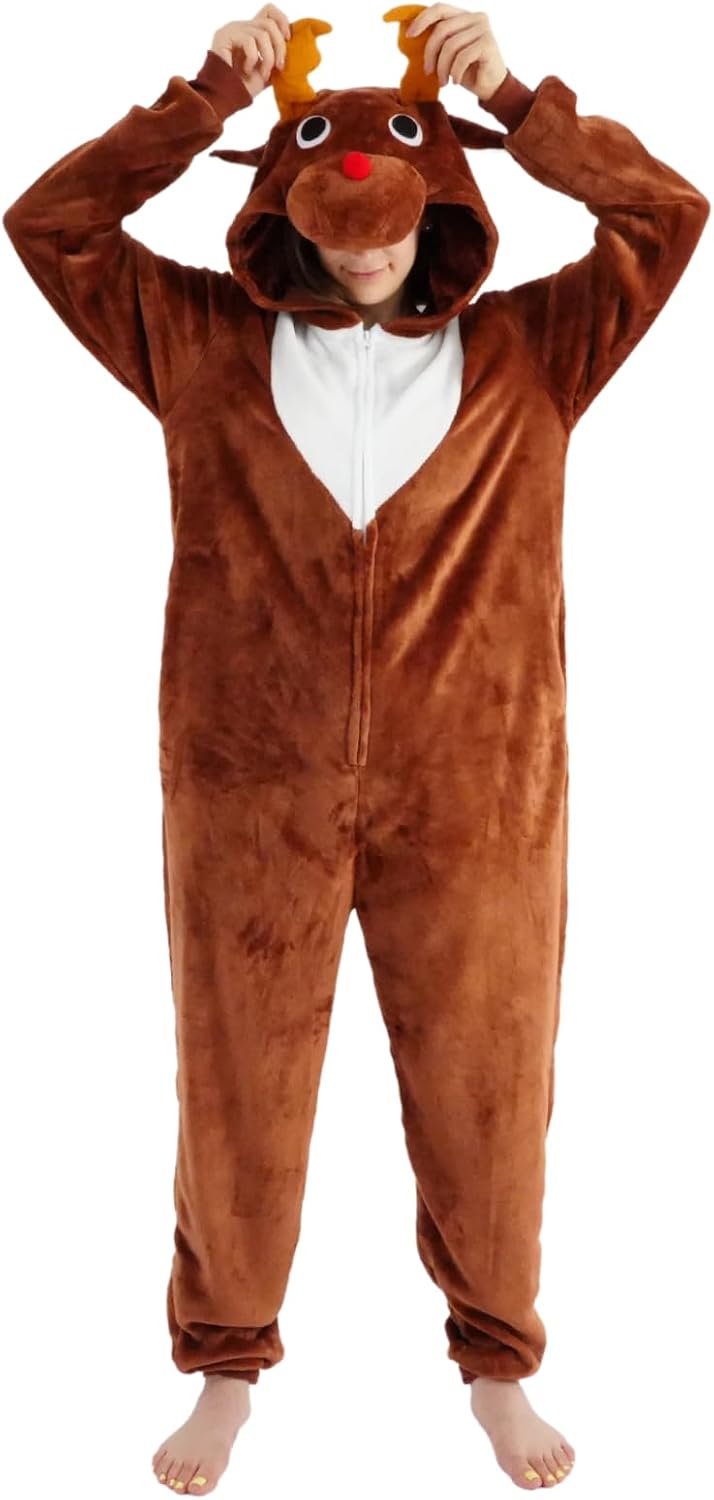 The Unisex Adult Onesie Pajamas Animal — WeirdThingsToBuy weird find