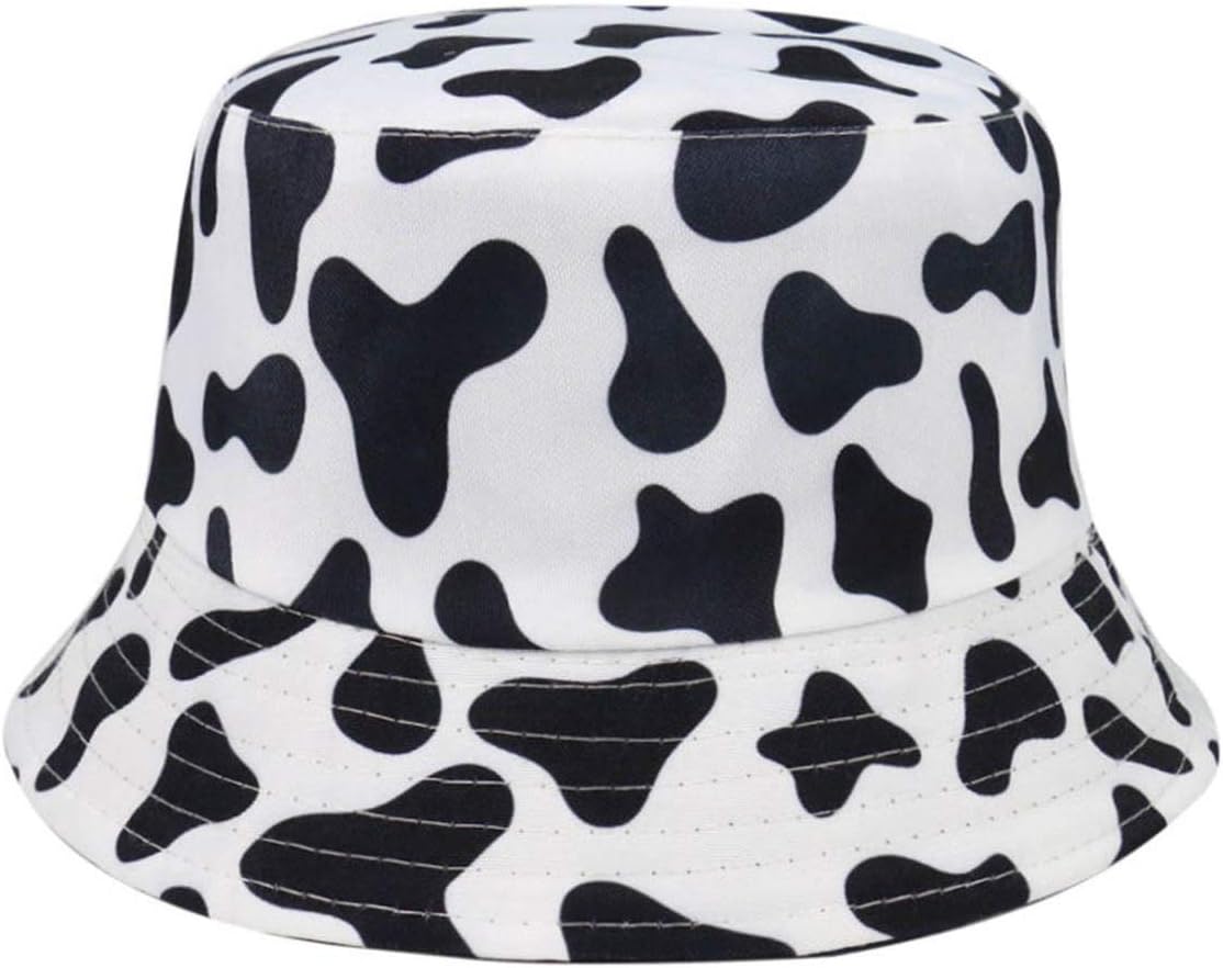 The Unisex Cow Pattern Print Bucket — WeirdThingsToBuy weird find