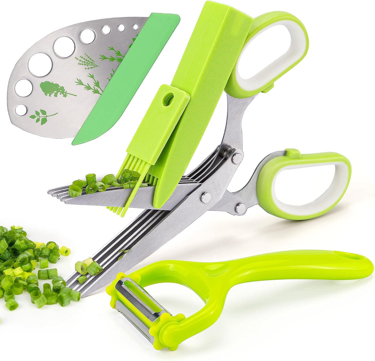 The Vlblrlit2025 Upgraded Herb Scissor Leaf — WeirdThingsToBuy weird find