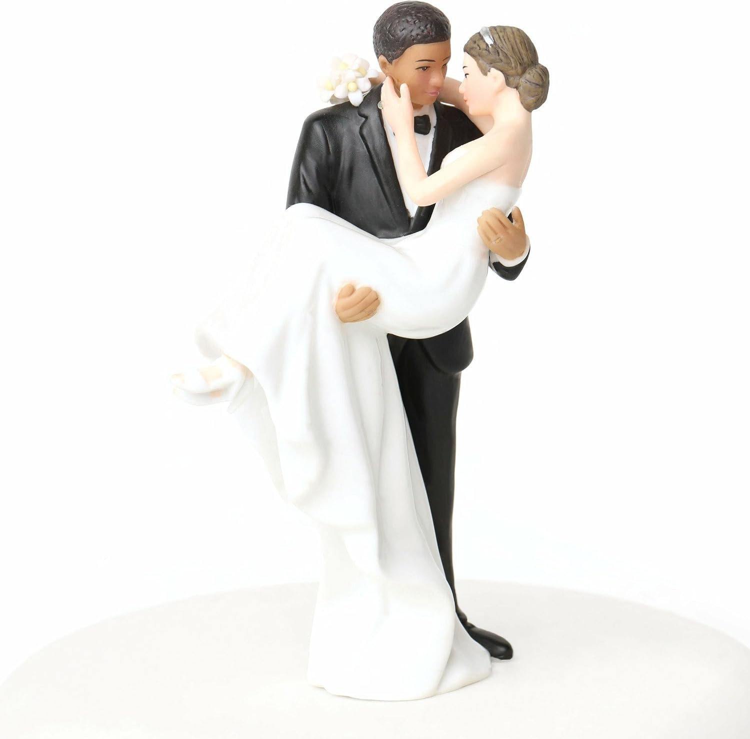 The Wedding Collectibles Interracial Wedding Cake — WeirdThingsToBuy weird find