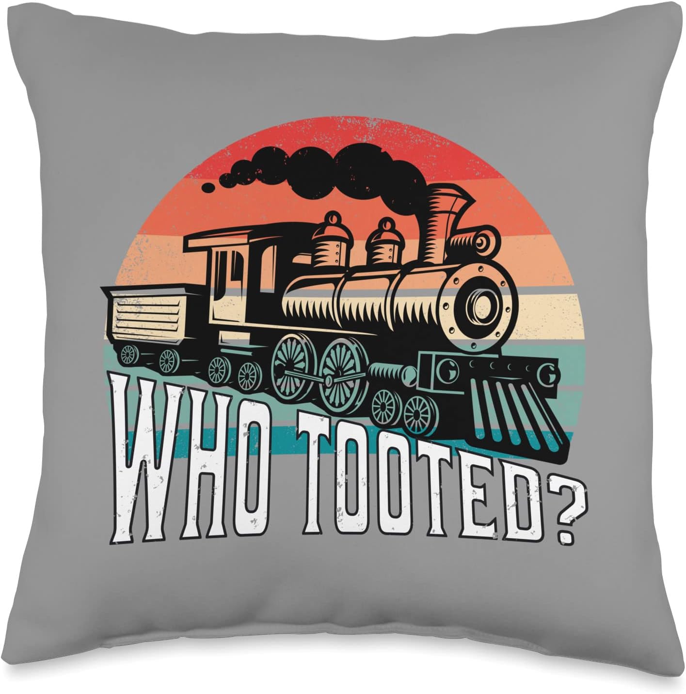 The Who Tooted Funny Retro Train — WeirdThingsToBuy weird find