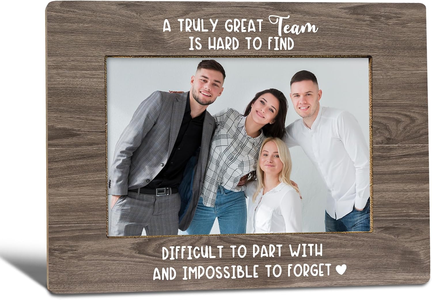 The Wtogq Coworkers Team Picture Frame — WeirdThingsToBuy weird find