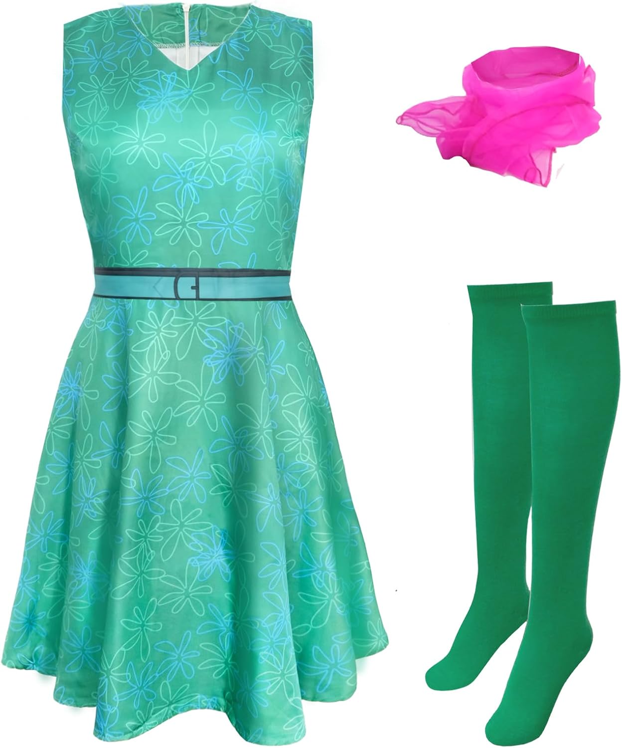 The Yellow Green Women Cosplay Costume — WeirdThingsToBuy weird find
