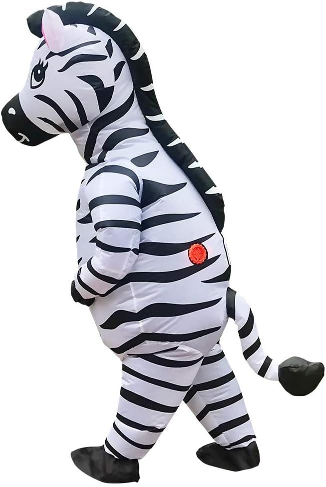 The Zebra Costume Inflatable Zebra Costume — WeirdThingsToBuy weird find